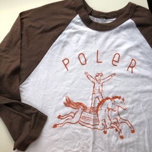Poler Stuff 3/4 Baseball Tee